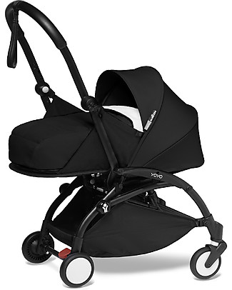 Babyzen BABYZEN YOYO² Stroller - Black Frame + Black Textile o+ and 6+ Travel Systems