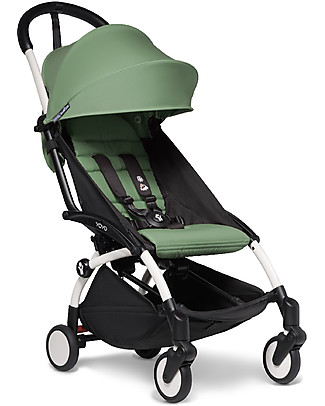 Babyzen BABYZEN YOYO² Stroller - White Frame + Peppermint Textile 6+ Lights Strollers