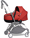 Babyzen Bassinet YOYO 0+ - Red - Compact and Lightweight Pram Systems