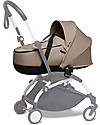 Babyzen Bassinet YOYO 0+ - Taupe - Compact and Lightweight Pram Systems