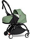 Babyzen Duo YOYO² Stroller - Balck Frame, Mint Textile 0+ and 6+ Trio and Duo Strollers