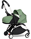 Babyzen Duo YOYO² Stroller - White Frame, Mint Textile 0+ and 6+ Trio and Duo Strollers