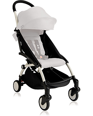 Babyzen Frame for BABYZEN YOYO+ Stroller, White - Includes carry bag, strap and umbrella! Lights Strollers