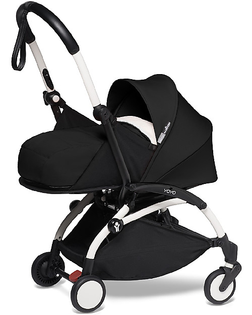 Babyzen Frame for BABYZEN YOYO² Stroller - White - Includes basket, carry bag and strap! Lights Strollers