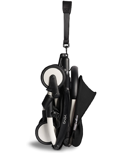 Babyzen Frame for BABYZEN YOYO² Stroller - White - Includes basket, carry bag and strap! Lights Strollers