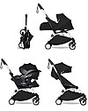 Babyzen Frame for BABYZEN YOYO² Stroller - White - Includes basket, carry bag and strap! Lights Strollers