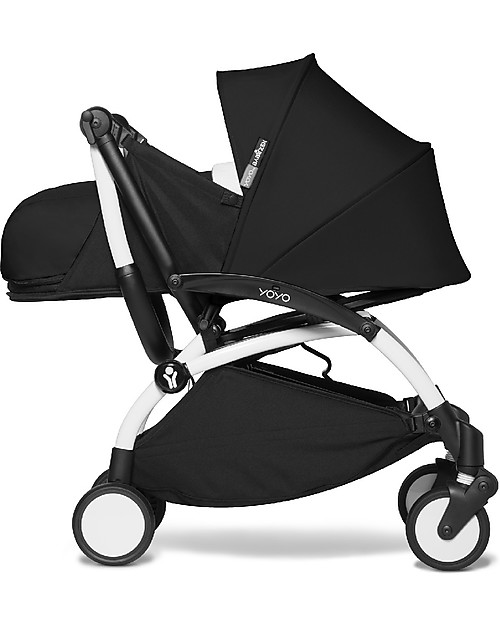 Babyzen Frame for BABYZEN YOYO² Stroller - White - Includes basket, carry bag and strap! Lights Strollers