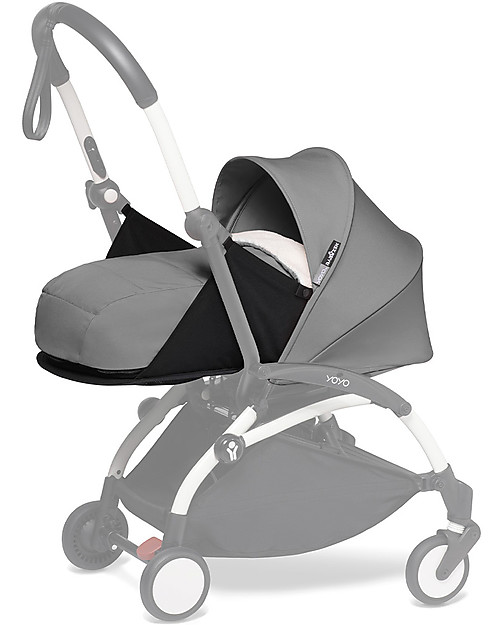 Babyzen Textile Set for BABYZEN Pram YOYO - 0+ months - Grey (frame and raincover not included) Pram Systems