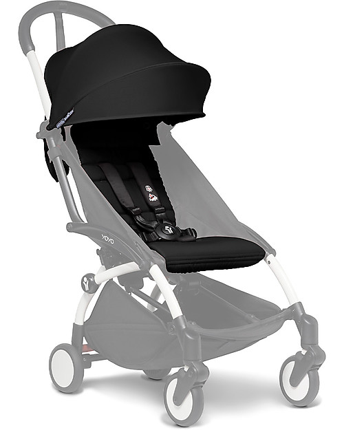 Babyzen Textile Set for Babyzen Stroller YOYO, 6+ months, Black (frame not included) Lights Strollers