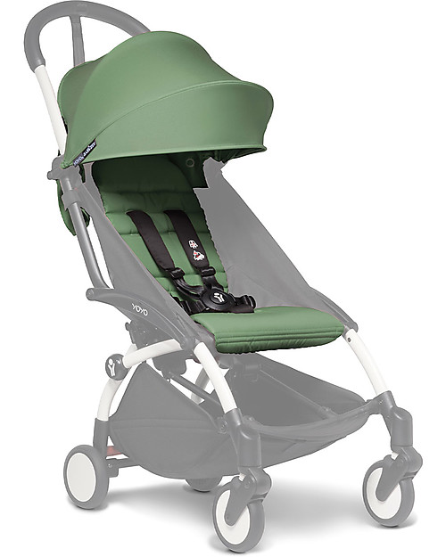 Babyzen Textile Set for BABYZEN Stroller YOYO, 6+ months - Peppermint (frame not included) Pram Systems