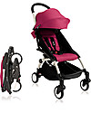 Babyzen Textile Set for Babyzen Stroller Yoyo, 6+ months, Pink Lights Strollers