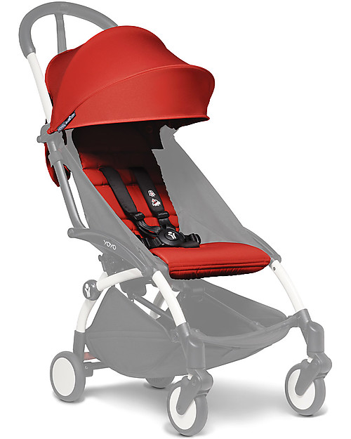 Babyzen Textile Set for Babyzen Stroller YOYO, 6+ months, Red (frame not included) Lights Strollers