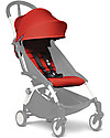 Babyzen Textile Set for Babyzen Stroller YOYO, 6+ months, Red (frame not included) Lights Strollers