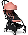 Babyzen Trio YOYO² Stroller - Black Frame + Ginger Textile 0+ and 6+ + Izi Go Car Seat 0+ Trio and Duo Strollers