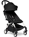 Babyzen Trio YOYO² Stroller - White Frame + Acqua Textile 0+ and 6+ + Izi Go Car Seat 0+ Trio and Duo Strollers
