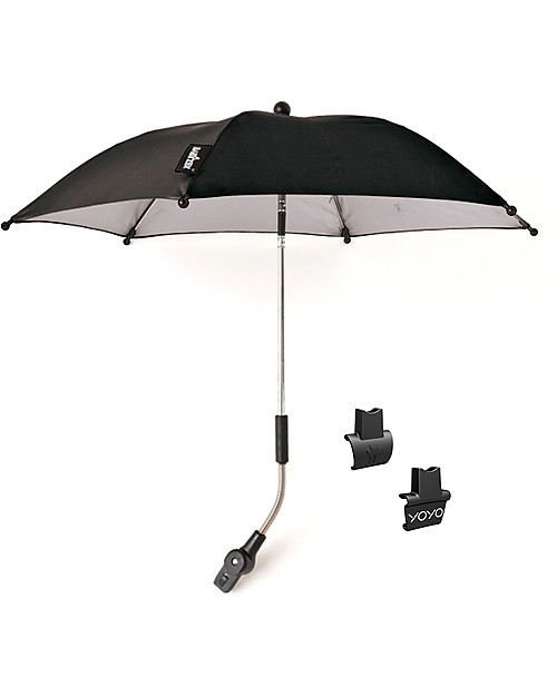 Babyzen Yoyo Parasol, Black - Compatible with any Babyzen stroller and pram Parasol