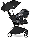 Babyzen YOYO Parasol - Black - Compatible with any BABYZEN Stroller and Pram Parasol