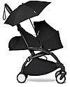 Babyzen YOYO Parasol - Black - Compatible with any BABYZEN Stroller and Pram Parasol