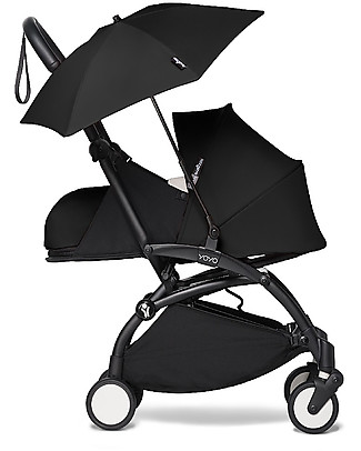 Babyzen YOYO Parasol - Black - Compatible with any BABYZEN Stroller and Pram Pram Systems
