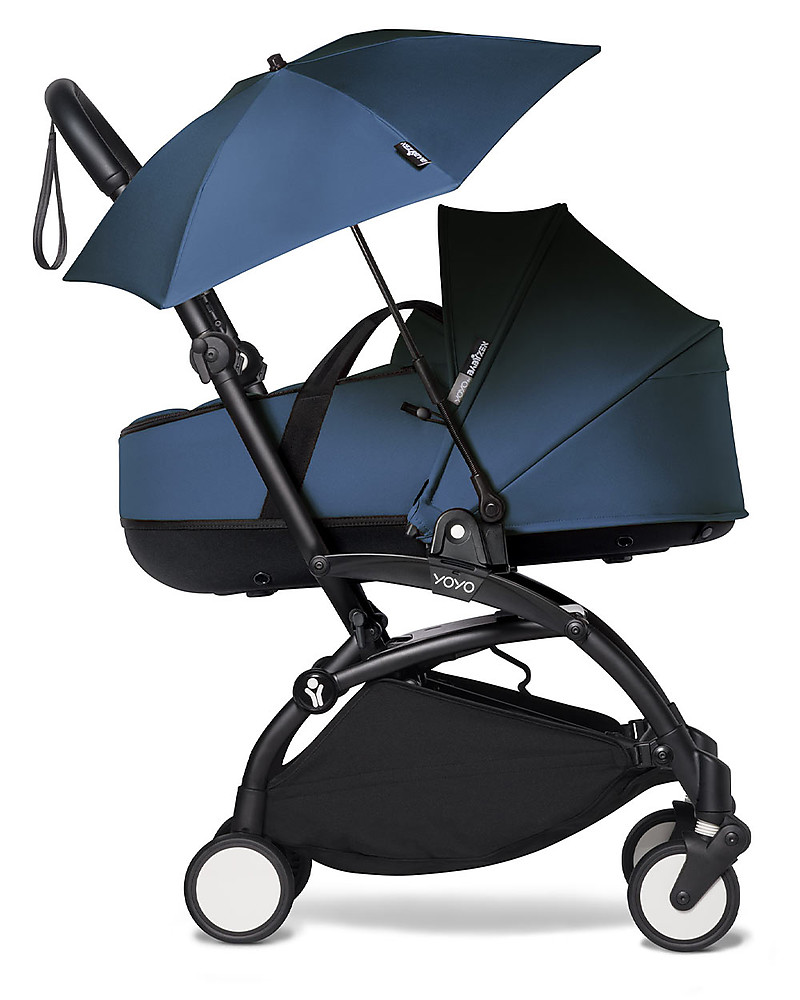 navy pram parasol