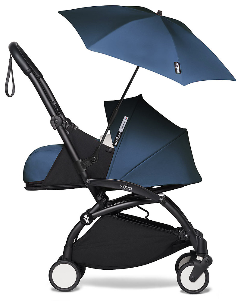 navy pram parasol