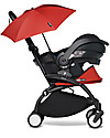 Babyzen YOYO Parasol, Red - Compatible with any BABYZEN Stroller and Pram Parasol