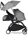 Babyzen YOYO Parasol - Silver - Compatible with any BABYZEN Stroller and Pram Parasol