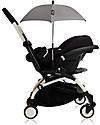 Babyzen Yoyo Parasol, Silver - Compatible with any Babyzen stroller and pram Parasol
