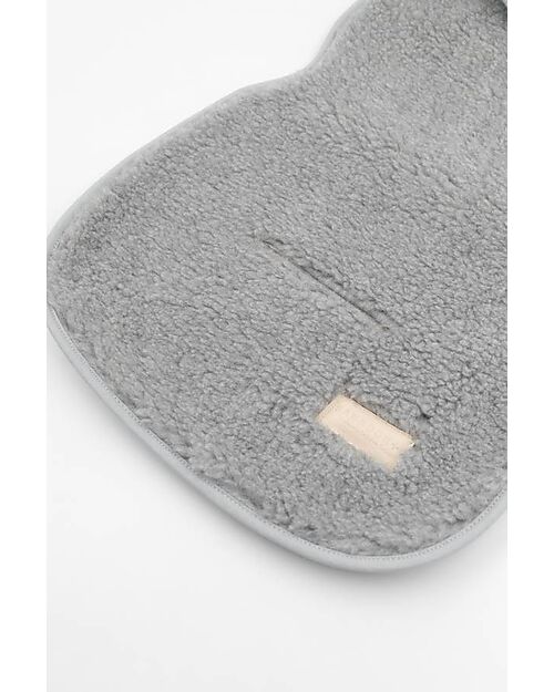 Bamboom Air n Go Seat Liner - Light Grey - 100% Recycled Wool Mattresses and Baby-nest