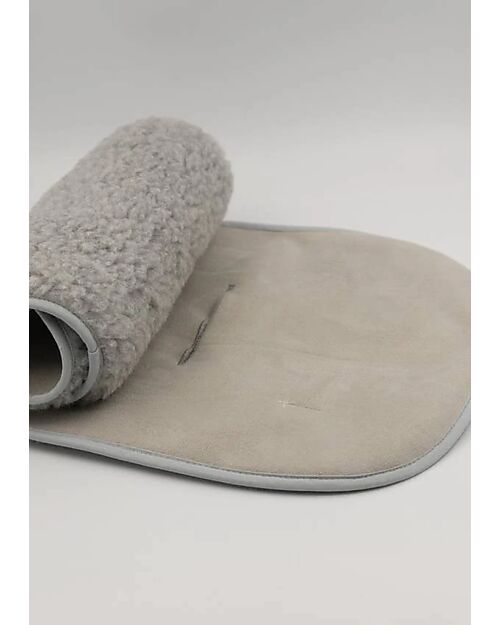 Bamboom Air n Go Seat Liner - Light Grey - 100% Recycled Wool Mattresses and Baby-nest