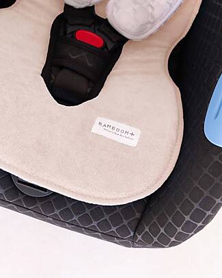 Bamboom Air’n Go Universal Mattress for Stroller and Car Seat 0-3 - Warm White - Bamboo Mattresses and Baby-nest