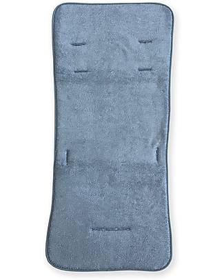Bamboom Air’n Go Universal Mattress for Stroller - Blue - 100% Bamboo Car Seat Accessories
