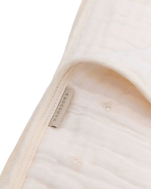 Bamboom Baby Blanket - 75x100 - Cloud - Animal Friends - Bamboo and Organic Cotton Blanket