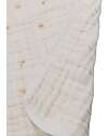 Bamboom Baby Blanket - 75x100 - Cloud - Olives Natural - Bamboo and Organic Cotton Blanket