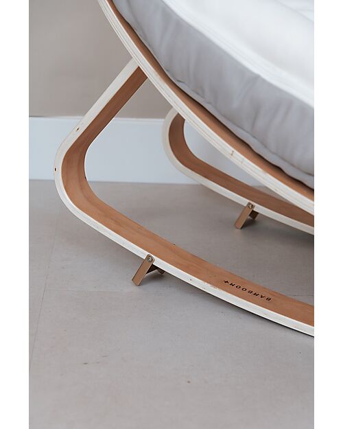 Bamboom Baby Bouncer - Light Grey - Bamboo and Organic Cotton Bouncers