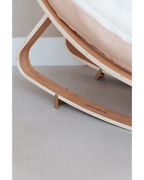 Bamboom Baby Bouncer - Nude Pink - Bamboo and Organic Cotton Bouncers