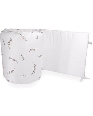 Bamboom Baby Bumper 190x30 cm - Willow - Bamboo and Cotton Bumpers