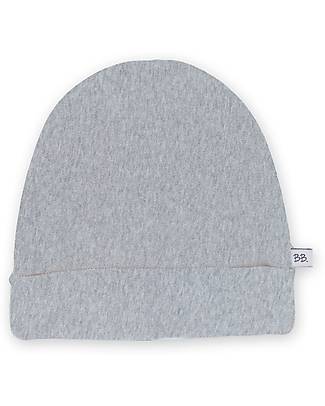 Bamboom Baby Hat - Grey - Cotton and Bamboo Oeko-Tex Certified Newborn Hats