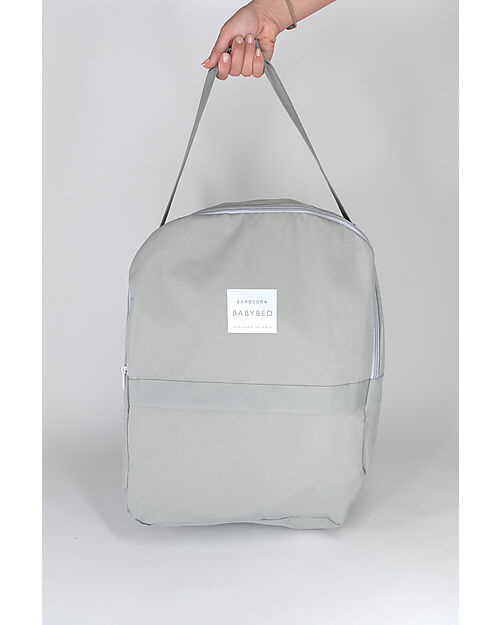 Bamboom Baby Nest Co-Sleeping - 90x56 cm - Grey - Bambù and Organic Cotton Baby Nest