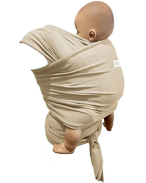 Bamboom Baby Sling Carrier Sling - Brazilian Sand - Bamboo and Organic Cotton - 510x50 cm Baby Slings