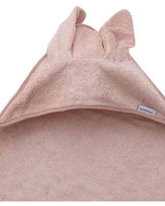 Bamboom Baby Towel with Hood XL 100x100 cm - Pink - Bamboo Towels And Flannels