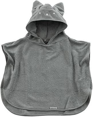 Bamboom Bath Poncho - Lead Gray -100% Bamboo Oeko-Tex Certified Towels And Flannels