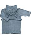 Bamboom Bathrobe with Ears - Blue - 100% Bamboo - 4-6 years Towels And Flannels