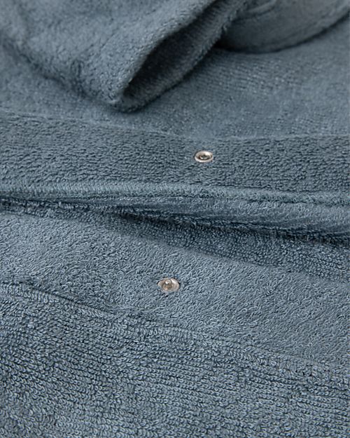 Bamboom Bathrobe with Ears - Blue - 100% Bamboo - 4-6 years Towels And Flannels