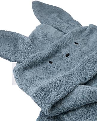 Bamboom Bathrobe with Ears - Blue - 100% Bamboo Towels And Flannels
