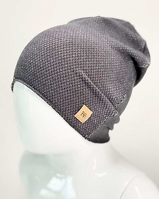 Bamboom Beanie Hat - Anthracite - Bamboo and Cotton Winter Hats