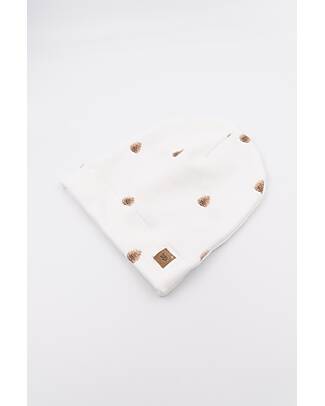 Bamboom Beanie with Print - Pine Cone - Bamboo and Organic Cotton Winter Hats