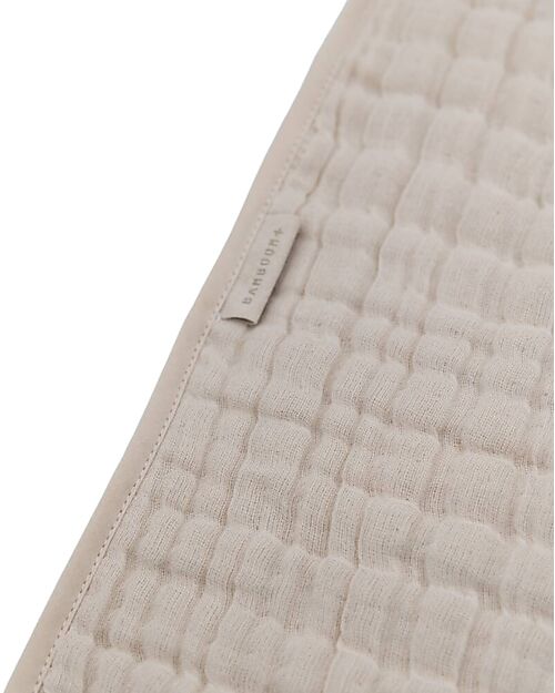 Bamboom Bed Blanked - 100x50 - Cloud - Almond - Bamboo and Organic Cotton Blanket