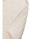 Bamboom Bed Blanked - 100x50 - Cloud - Olives Pink - Bamboo and Organic Cotton Blanket