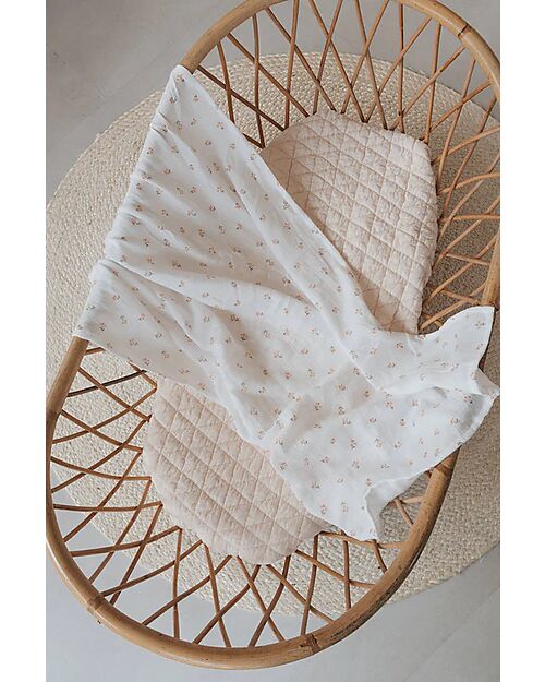 Bamboom Bedsheet 110x140 cm and Pillowcase - Rosehip - Bamboo and Cotton Bed Sheets and Pillow Cases